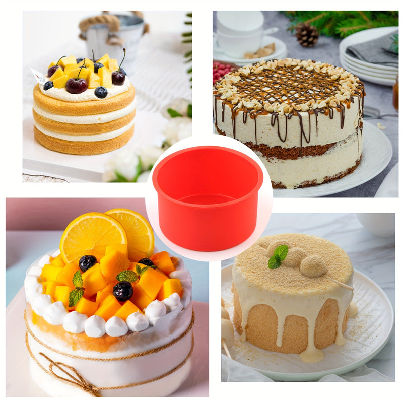 4 Inch Silicone Mini Cake Molds