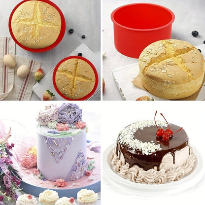 4 Inch Silicone Mini Cake Molds