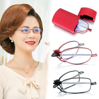 Gift Case Foldable Reading Glasses