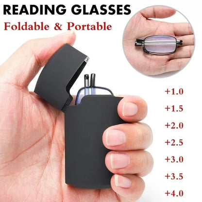 Gift Case Foldable Reading Glasses